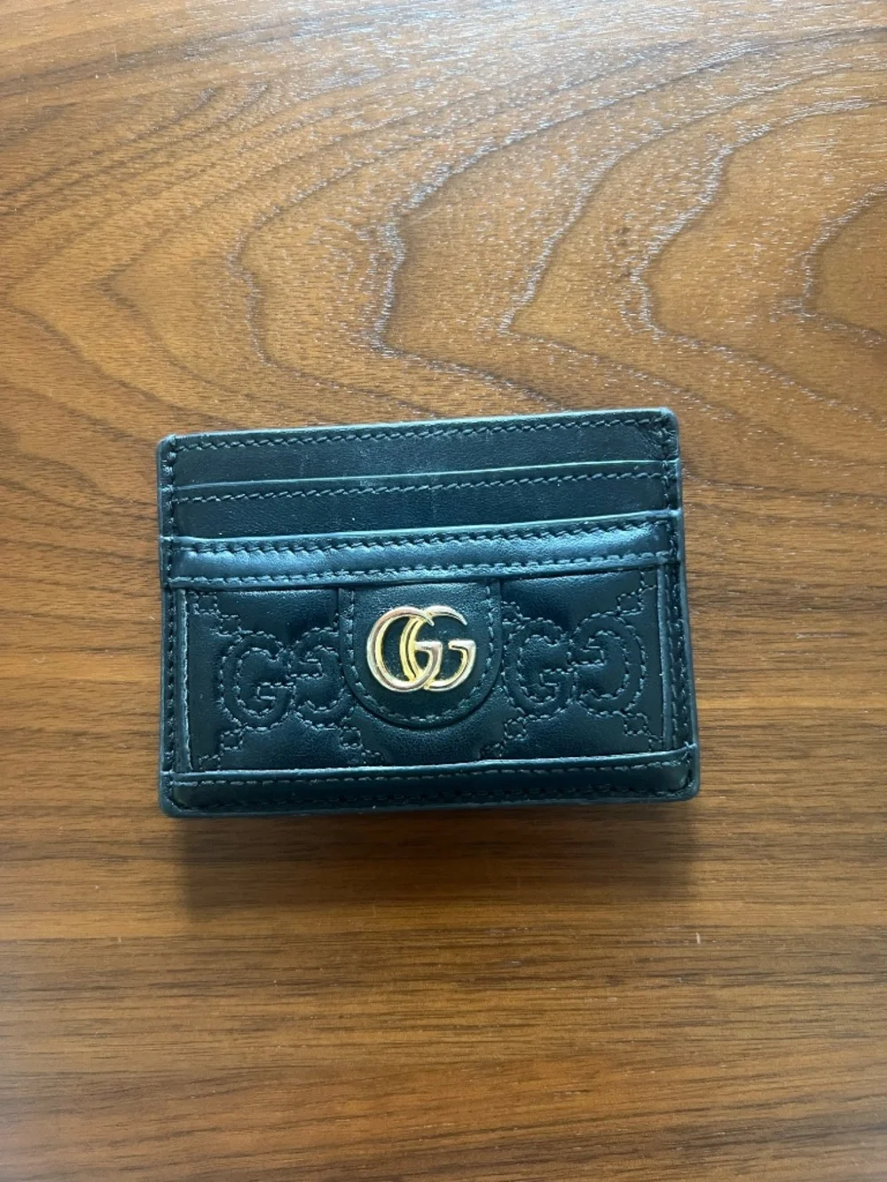 Gucci GG Emblem Card Case